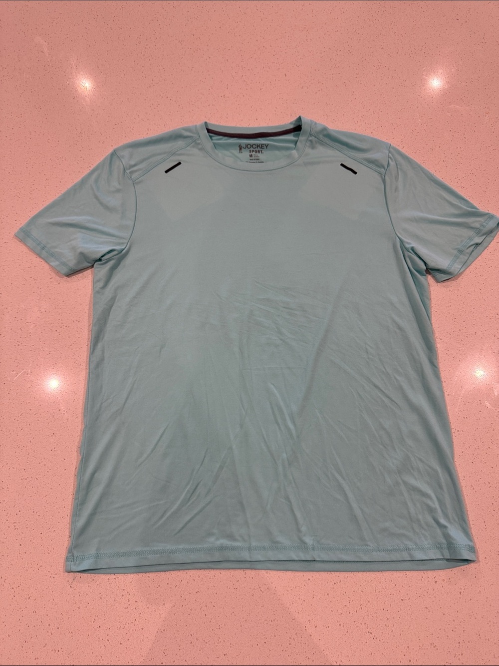 Jockey Men’s Pale Blue Short Sleeve Performance Tee